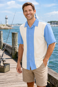 CHS-3 Retro Bowling Shirt for Men