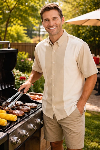 Cc-8  Retro Style Casual Shirt