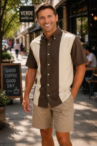 Cc-8  Retro Style Casual Shirt