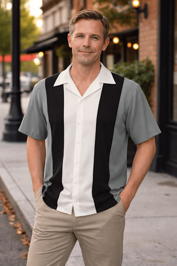 All Season Retro Bowling Shirt RBS-18C