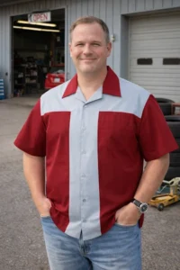 Retro Rockabilly Shirt AR-6