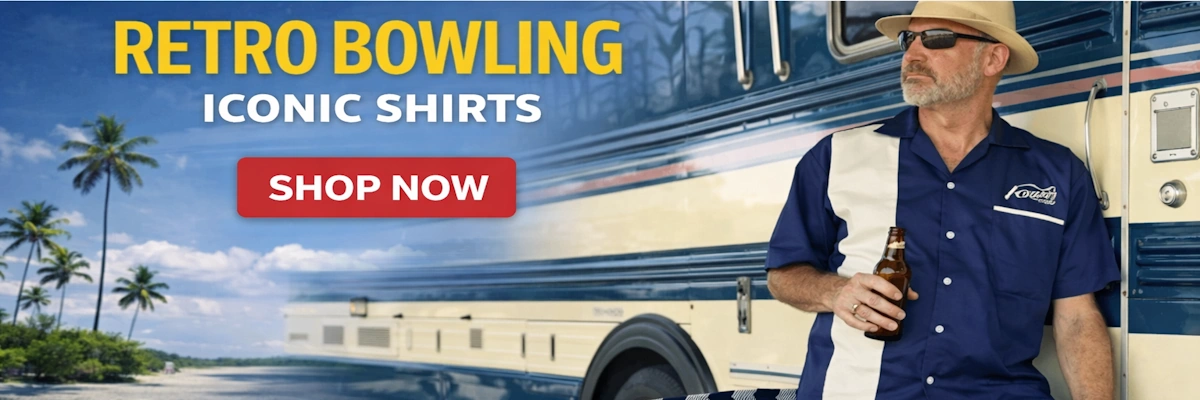 Retro Bowling Shirts by Charlie Harper Shirts