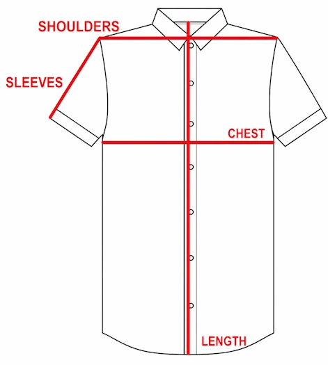 how to measure a shirt How and where to measure a shirt