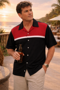 CHS-9 Charlies Retro Panel Shirt